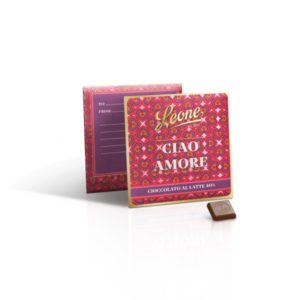 Alternative view of Pastiglie Leone Vollmilchschokolade 40% CIAO AMORE 70g