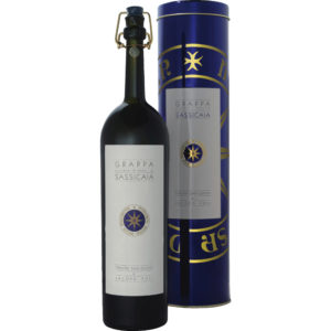 Alternative view of Grappa Elevata in Barili di Sassicaia
