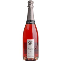 Der Castell d'Or Sl Pupitre Rosé präsentiert sich in einem zarten hellrosa Farbton mit feinen