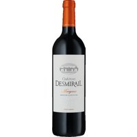 Mit einer dunkelrubinroten Farbe und violett schimmernden Reflexen präsentiert sich der Château Desmirail Margaux AOP