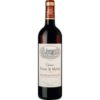 Eine Entdeckung der Sinne: Der Château Franc le Maine Cuvée Prestige 2015 aus Saint-Emilion präsentiert sich mit einer einzigartigen Tiefe und Komplexität. Aromen von reifen roten Früchten