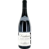 Mit einem tiefen Granatrot präsentiert sich der M. Chapoutier Deschants Rouge 2022. In der Nase zeigen sich sehr blumige Noten