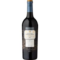 Der Marqués de Riscal 150 Aniversario Rioja Gran Reserva 2016 besticht durch seine tief rubinrote Farbe und violetten Nuancen. Im komplexen Bouquet vereinen sich intensive schwarze Lakritze