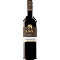 Raabe Pfälzer Lebenslust Schwarzriesling aus dem Jahrgang 2022 zeigt sich in einem tiefen Dunkelrot. Im Bukett vereinen sich intensive Noten von dunklen Beeren