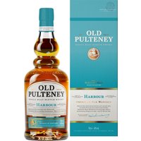 Der Old Pulteney Harbour Single Malt Whisky ist ein besonderer Genuss aus der Pulteney Distillery. In der Nase präsentiert er sich hell und duftend mit Noten von cremiger Vanille und Kokosnuss