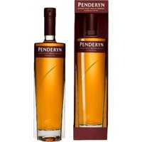 Für den Penderyn Gold Range Sherrywood Whiskey spricht seine sofortige Entfaltung von Aromen. Mit einer Farbe von staubigem Roségold bietet dieser Welsh Whiskey der Penderyn Distillery ein üppiges und offenherziges Charisma. Das Aroma besticht durch fruchtige und süße Sherrynoten