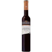 Die Ihringer Fohrenberg Spätburgunder Beerenauslese von 2018 betört mit samtigem Rubinrot im Glas. Im Bukett offenbaren sich kräftige Noten von Rhabarber