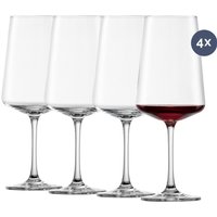 Das Zwiesel Rotweinglas Miovino 4er Set bringt Eleganz und Funktionalität auf den Tisch. Hergestellt von der Marke Zwiesel Kristallglas
