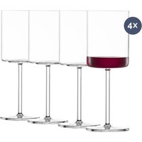 Das Zwiesel Rotweinglas "Modo" im 4er Set von Zwiesel Kristallglas bietet eine elegante Möglichkeit