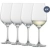 Das Zwiesel Weißweinglas im 4er Set der Forté-Serie besticht durch seine hohe Qualität und das elegante Design