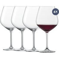 Das Zwiesel Rotweinglas "Forté Burgunder" beeindruckt durch seine moderne Eleganz und hochwertige Verarbeitung. Im 4er Set bietet es ideale Bedingungen für den perfekten Weingenuss. Hergestellt aus Tritan-Kristallglas