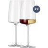 Die Zwiesel Weingläser "Vivid Senses" verbinden Funktionalität mit Stil. Das auffällige Lichtmuster in der Glasstruktur offenbart sich bei Lichteinfall und hebt die Gläser hervor. Die Form ist darauf ausgelegt