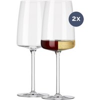 Die Zwiesel Weingläser "Vivid Senses" verbinden Funktionalität mit Stil. Das auffällige Lichtmuster in der Glasstruktur offenbart sich bei Lichteinfall und hebt die Gläser hervor. Die Form ist darauf ausgelegt