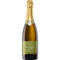 Der Villa Heynburg Crémant Brut Baden aus dem Jahr 2022 präsentiert sich in einem intensiven