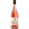 Im Glas zeigt sich der Rosé in strahlendem Lachsrosa. Das Bukett erinnert an reife Erdbeeren
