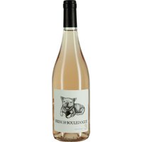 Der French Bouledogue Grenache-Cinsault Rosé aus dem Pays d'Oc IGP präsentiert sich mit einer sehr hellen Farbe und einem Hauch von Grau. Der Duft ist blumig und zart