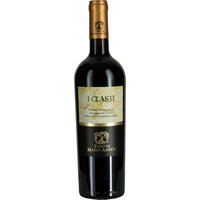Die tiefrote Farbe des Masso Antico I Clasti Primitivo Susumaniello 2022 zieht unmittelbar Aufmerksamkeit auf sich. Dieser Rotwein aus dem südlichen Apulien vereint die typischen Rebsorten Primitivo und Susumaniello