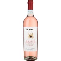 Für diesen Chiaretto Bardolino keltert das Weingut Cantine Lenotti Trauben der Rebsorten Corvina