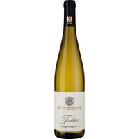 Der Emrich-Schönleber "Frühtau" Riesling 2023 aus der Nahe präsentiert sich trocken und zeichnet sich durch seine glasklare und feinsaftige Struktur aus. Die Nase verwöhnt mit feiner Mineralität und Noten von Kernobst und Zitrusfrüchten