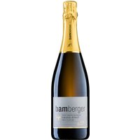 Mit seiner ausgeprägten Struktur bildet der Bamberger Grand Pinot Grand Réserve Sekt Brut Nature aus dem Jahrgang 2015 ein bemerkenswertes Beispiel der Nahe-Region. Das Bukett reifer Burgunderaromen wird veredelt durch Noten von Erdbeeren