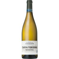 Der Domaine Chanson Corton Vergènnes Corton Grand Cru AOP 2020 aus der angesehenen Weinregion Côte de Beaune in Burgund zeigt sich beeindruckend. Die goldene Farbe strahlt im Glas. Blumige Düfte vermischen sich mit Aromen von Zitrusfrüchten und grünen Mandeln