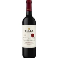 Der Bolla LA Doria Bardolino Classico 2023 ist ein eleganter Rotwein mit rubinroter Farbe aus der Region Venetien