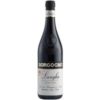 Der Borgogno Bartomè Nebbiolo Langhe DOC aus dem Jahrgang 2021 präsentiert sich in einem leuchtenden Rubinrot mit violetten Reflexen