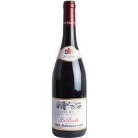 Der Domaine des Pierrelles Côte Rôtie AOP aus dem Jahr 2019 von Paul Jaboulet Aîné präsentiert sich mit einer rubinroten