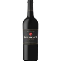 Der Beyerskloof Synergy Cape Blend 2022 präsentiert sich in einem tiefen Dunkelrot. Schon im Bouquet entfalten sich frische rote Früchte