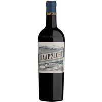 Der **Kaapzicht The Terroir Range Skemerlig Cabernet Sauvignon 2021** aus der Region **Stellenbosch** präsentiert sich im Glas in einem tiefen