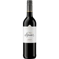 Der Spier Signature Collection Merlot 2023 besticht mit frischen Pflaumennoten
