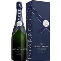 Ikonen vereint! Moët & Chandon und Pharrell Williams haben sich ganz unter dem Motto „Let us celebrate you" zusammengetan: Stoßen Sie mit einer einzigartigen limitierten Edition von Moët Impérial auf die Menschen an