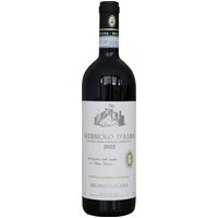 Mit leuchtend rubinroter Farbe und granatroten Reflexen präsentiert sich der Bruno Giacosa Nebbiolo d'Alba 2022 als charaktervoller Rotwein aus dem Piemont. In der Nase entfalten sich komplexe Düfte von roten Früchten