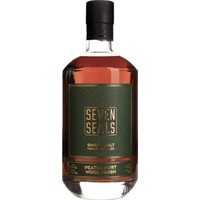 Mit einem reichen und komplexen Aroma präsentiert sich der Seven Seals Peated Port Wood Finish Single Malt Whisky aus der Schweiz. Markant ist seine Torf-Rauch-Note