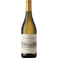Der Blaauwklippen Chardonnay 2023 aus dem Western Cape zeigt sich mit Aromen von Pfirsich