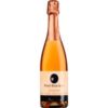 Der Kallstadt Pinot Rosé Sekt brut aus der Pfalz glänzt in einem eleganten Lachston mit zarten kupfernen Reflexen und einer feinen