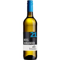 Der 2021 Kallstadt Edition Weißburgunder QbA von Winzergenossenschaft Kallstadt zeigt sich im Glas in einem klaren