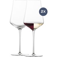 Das Zwiesel Weinglas universal aus dem Duo Allround Weinglas 2er Set steht für elegante Glasqualität. Zwiesel Kristallglas