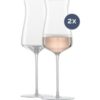 Das "Zweisel Champagnerglas The Moment Rosé" im 2er Set von Zwiesel Kristallglas betont Qualität und Eleganz in jedem Detail. Aus robustem Tritan®-Kristallglas gefertigt
