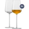 Das Zwiesel Süßweinglas Vervino im 2er Set beeindruckt mit seiner eleganten Kelchform