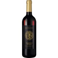 Der Riticata Primitivo ist ein wahres Pracht-Exemplar seiner Rebsorte: mit viel Frucht von reifen dunklen Beeren und vollem Aroma von Schokolade