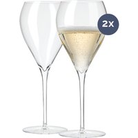 Die Zwiesel Champagnergläser aus der Enoteca Premium Serie verbinden handwerkliches Können mit modernem Design. In Handarbeit mundgeblasen