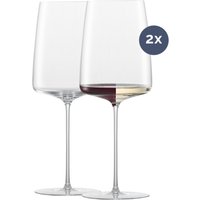 Das Universalglas "Simplify leicht & frisch" von Zwiesel Kristallglas vereint Funktionalität und zeitloses Design. Im 2er Set erhältlich
