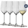 Spiegelau verbindet im LifeStyle Champagnerglas funktionales Design mit ästhetischer Eleganz. Die tulpenförmige Silhouette bringt Aromen ideal zur Geltung und unterstützt die lebendige Perlage des Schaumweins. Gefertigt aus edlem Kristallglas