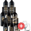 8er-Paket Primitivo Champions inkl. 2er Set Schott-Zwiesel Gläser