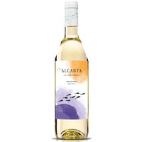 Der Viña Alcanta Vino Mediterráneo Blanco 2023 von Bodegas Bocopa ist ein ansprechender halbtrockener Weißwein