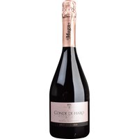 Der hellrosa Muga Conde de Haro Metodo Tradicional Cava Rosé 2021 aus der Bodegas Muga besticht durch feine Perlung und das Aroma roter Früchte. Die in Calatayud hergestellten Weine zeichnen sich durch ihren spritzigen und ausgewogenen Charakter aus. Die Garnacha tinta sorgt für fruchtige Nuancen. Interessant ist
