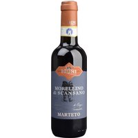 Der Marteto Morellino di Scansano 2020 von der Azienda Agricola Bruni kommt in einer eleganten 0