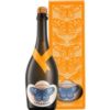 Der Babylonstoren Sprankel Cap Classique Brut 2019 zeigt sich in hellgoldener Farbe mit feinen grünen Reflexen. Das Bouquet eröffnet mit Aromen von Ingwer