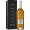 Der Grappa della Cantina Privata Millesimata 1988 von Bocchino begeistert mit einem außergewöhnlichen Geschmack. Die glasklare Farbe und die limitierte Auflage sind auffällig. Aromen von Holz und Vanille verbinden sich harmonisch mit einer faszinierenden Nase